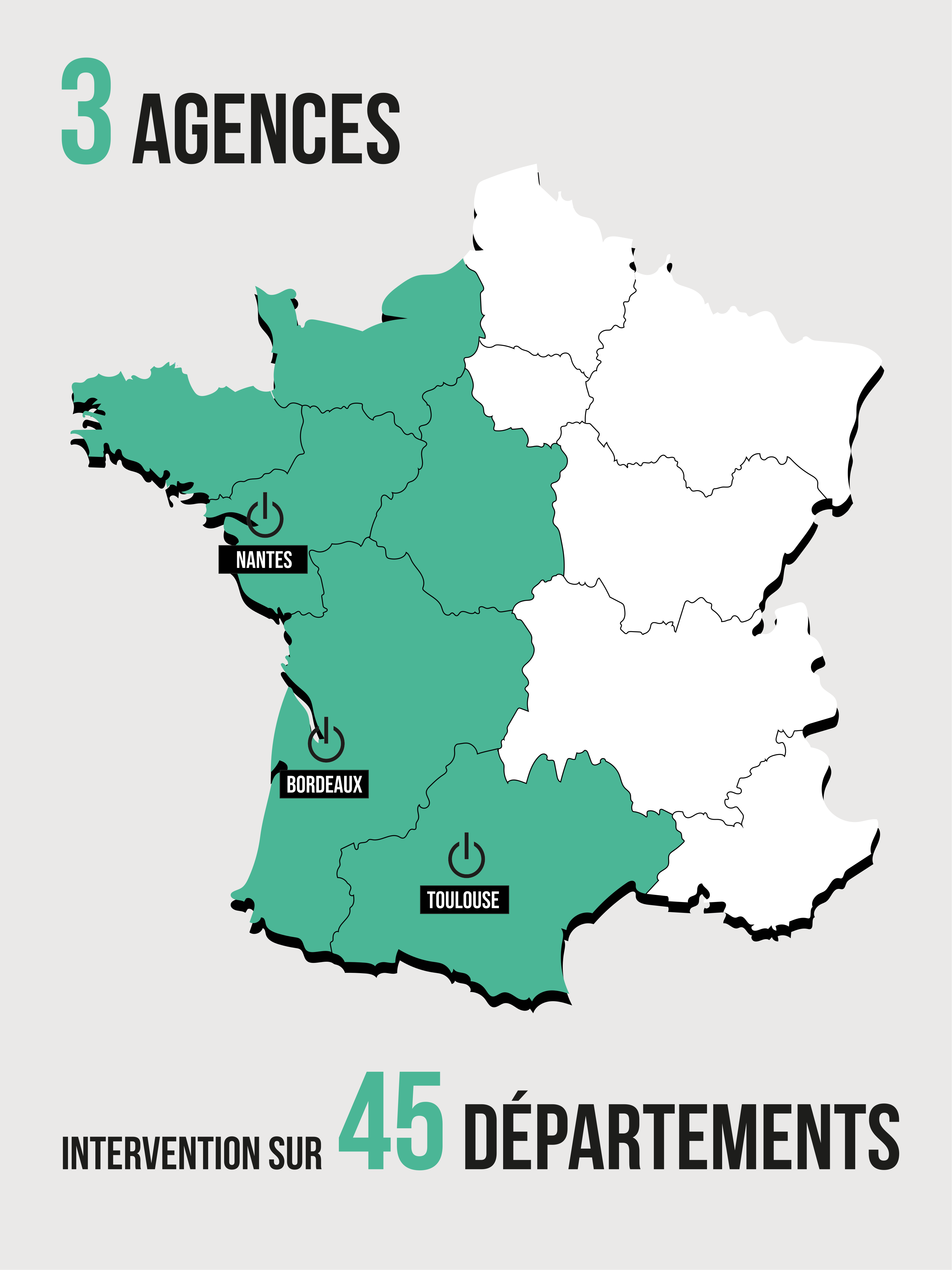 Carte de couverture France