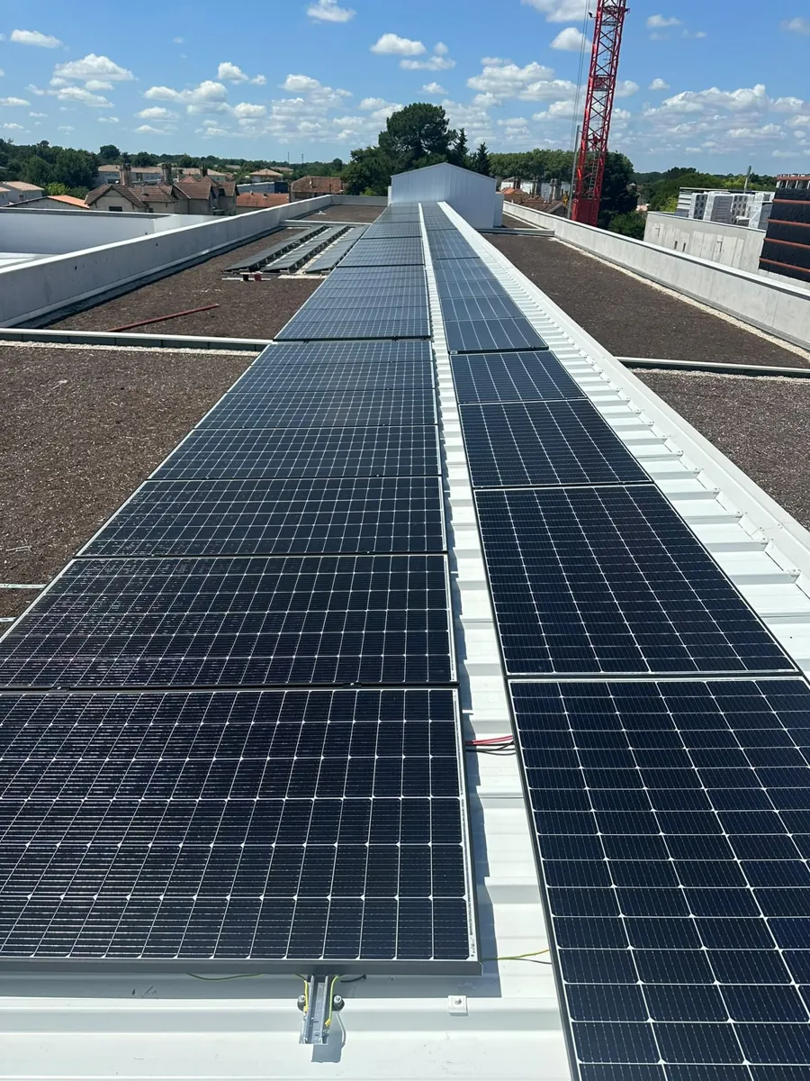 Centrale photovoltaïque en toiture